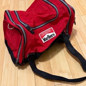 marlboro red duffle bag